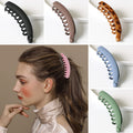 Non-Slip Ponytail Hair Clip (Pack of 3 | Random Colors)