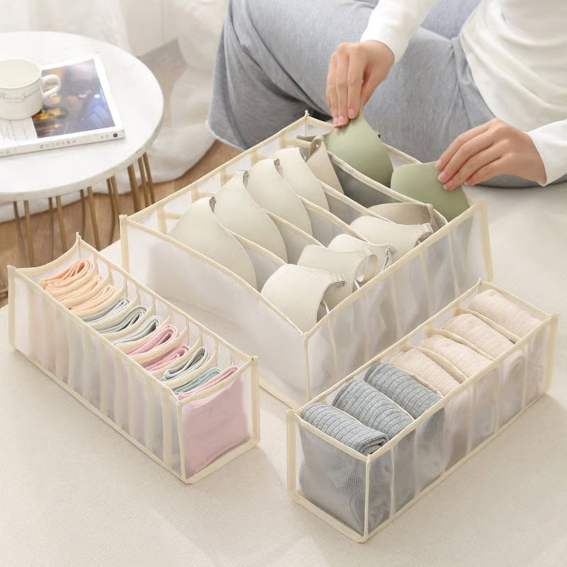 Wardrobe Clothes Organizer (12.5 ×12.5 × 4.7 inches)