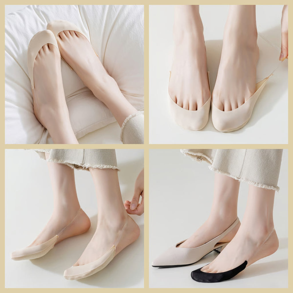 Toe Topper Socks | Invisible No Show Socks for Comfortable All-Day Wear