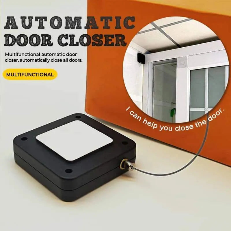 Portable Automatic Stainless Steel Door Closer - 30% OFF
