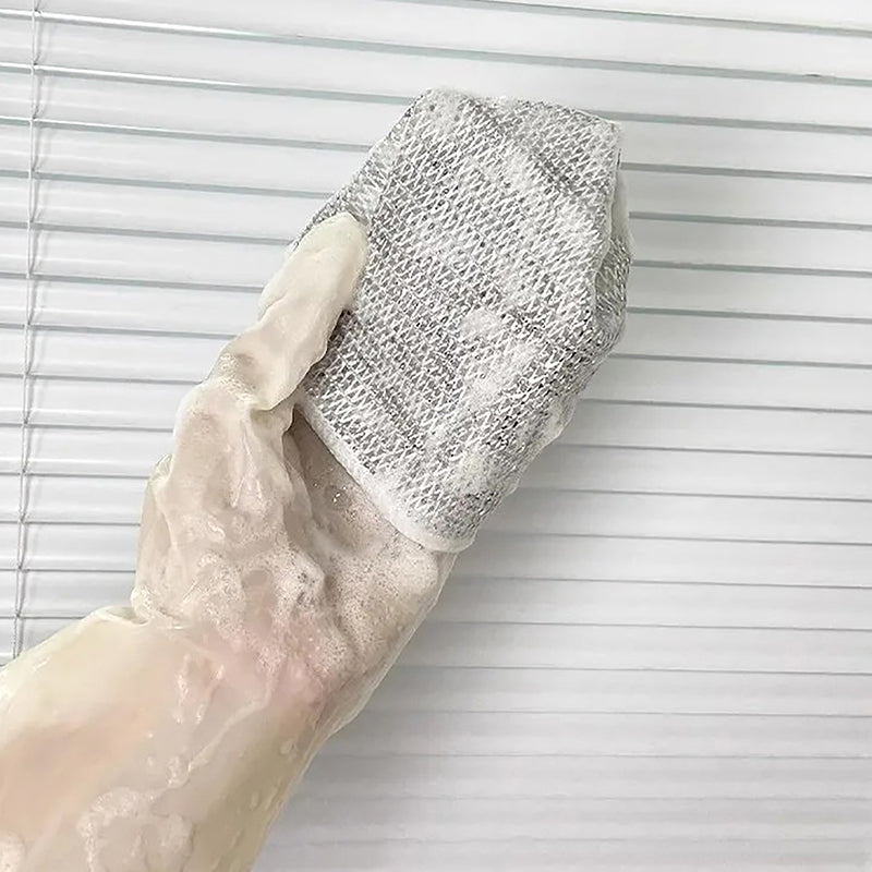 Steel Wire Dish Washing Cloth - Non Scratch & Durable - Kitchen Use